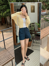 Soft Layered Rib Sleeveles (3color)