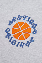 バスケットボールエンブロイダリーTシャツ / VENTIQUE basketball Embroidery T 5color