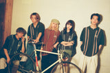 ストライプサマーニットポロ / Stripe summer knit polo I Younger Song x mahagrid