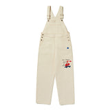 KIRSH X MISAKI KAWAI HAND DRAWING OVERALL PANTS [IVORY]