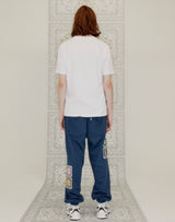 YELLOW TAP REGULAR FIT T-SHIRT WHITE (6691420078198)