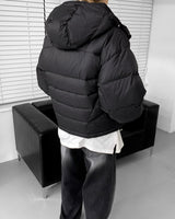 オウンノアダックダウンクロップドパッデッドジャケット/OWN Noah Duck Down Cropped Padded Jacket (2 colors)