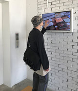 No.7939 バックルツーポケットクロスバッグ