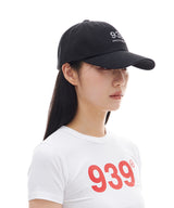939 ベーシック 6 パネル キャップ (ブラック)
