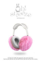 フラッフィーファーケース / fluffy fur case_ hot pink