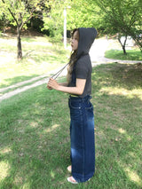 Alive hood zip up