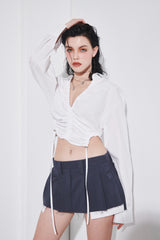 OUT POCKET MINI SKIRT (6691805626486)