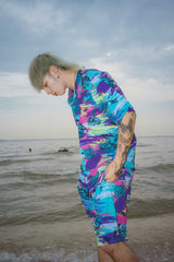 TZ SUMMER BEACH SHORT SLEEVE SHIRT - MULTI COLOR (6635115642998)