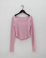 スレンダースクエアTシャツ / Slender Square T-Shirt (5color)