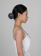 Flower Hair Net (blue)