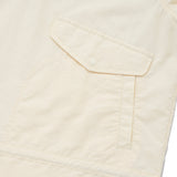 チェリーフーディーウオウブンアノラック／CHERRY HOODIE WOVEN ANORAK [IVORY]
