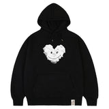 [UNISEX]ビッグクラウドハートスマイルパーカー