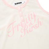 チェリーノースリーブテリードレス / CHERRY SLEEVELESS TERRY DRESS [IVORY]
