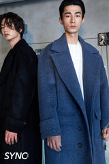 Oversized Unbalance Wool Coat (6593882783862)