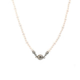 ワンタッチデイリースワロフスキーパールネックレス/Onetouch Daily Swarovski Pearl Necklace(3&4mm)2