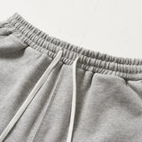 セミバギーフィットハーフパンツ/SEMI-BAGGYFIT HALF PANTS-MELANGE GREY