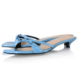 Y.01 Jane Candy Kitten Mules / YY20S-S44 / Blue (6550173188214)