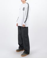 アクとノンフェードワイドデニムジーンズ / act non-fade wide denim jeans 3color