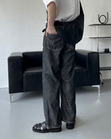 ブラックボウルリネンデニム / TR2424 Black Bowl Linen Denim (XS–L)