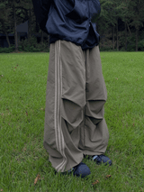 Triple Tape Parachute Nylon Pants 2C