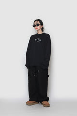 Flame Canvas Wide Pants