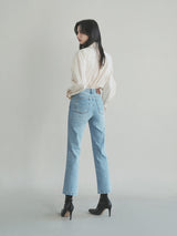 ストレートデニムパンツ / W1004 STRAIGHT DENIM PANTS_LIGHT BLUE