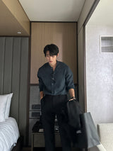LMN First Side Banding Half-Length Slacks (7 colors)
