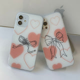 Pink Small Ribbon - Love Ribbon Phone Case_matt