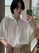 レースハーフ2WAYジャンパー (2 color)