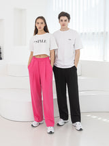バンディングワンタックスウェットパンツ / P004 BANDING ONE TUCK SWEAT PANTS_PINK