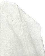 Diagonal Button Loose Fit Bookle Knitwear