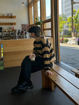 Jack Camille Border Knit (6color)