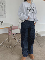 シュークロップスウェットシャツ / Shoe Crop Sweatshirt (3color)