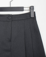 グランドプリーツスカート/Ground Pleated Skirt (2color)