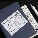 デイリードローイングメモ - M / Daily drawing memo - M (set of 4)