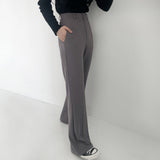 Loose-Leg Slacks