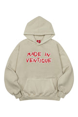 VENTIQUE Pigmate fluff Hoodie 3color