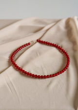 red onyx necklace
