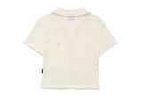 オープンカラーニットカーディガン/OPEN COLLAR KNIT CARDIGAN_IVORY