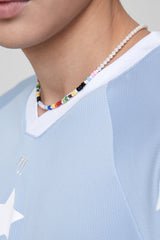 ビズパールネックレス / BIZ PEARL NECKLACE MULTI COLOR