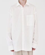 ETHNIC OVERSIZED SHIRT - (BLACK/WHITE/YELLOW)