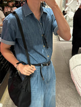 [Premium] Acline denim shirt (blue)