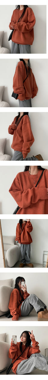 Delando Tom Boxy Angora Knitwear