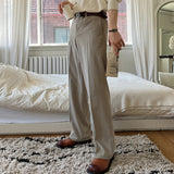 ローライズスラックス/Low Rise Slacks (3 color)