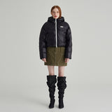 BLACK ATHR SHORT PADED JUMPER