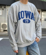 コリア カレッジスウェット / ZOMBIE KOREA COLLEGE LOGO CREW SWEAT  ZZ-1404 （送料込）ONEDAY KMC