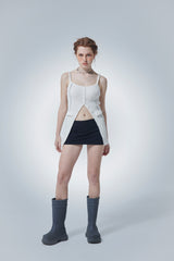 ラインニットベスト / LINE KNIT VEST