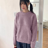 Sentom Round Long-Sleeved Knit