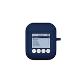 My Classic Airpods Case -Navy Blue (for 1,2,3 Pro) (6685224337526)