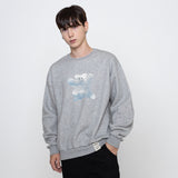 [UNISEX] Big Cloud Bear Smile Sweatshirt
